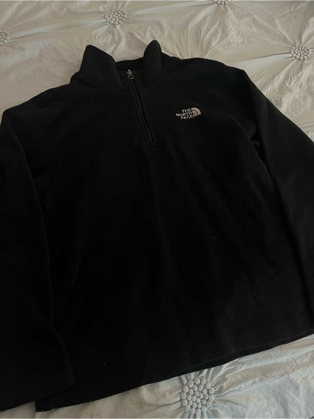 The North Face Black Quarter-Zip Fleece Pullover